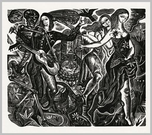 David Jones "Everyman" print