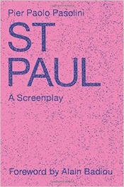 Pasolini -
                        St Paul -A Screenplay -Book Cover